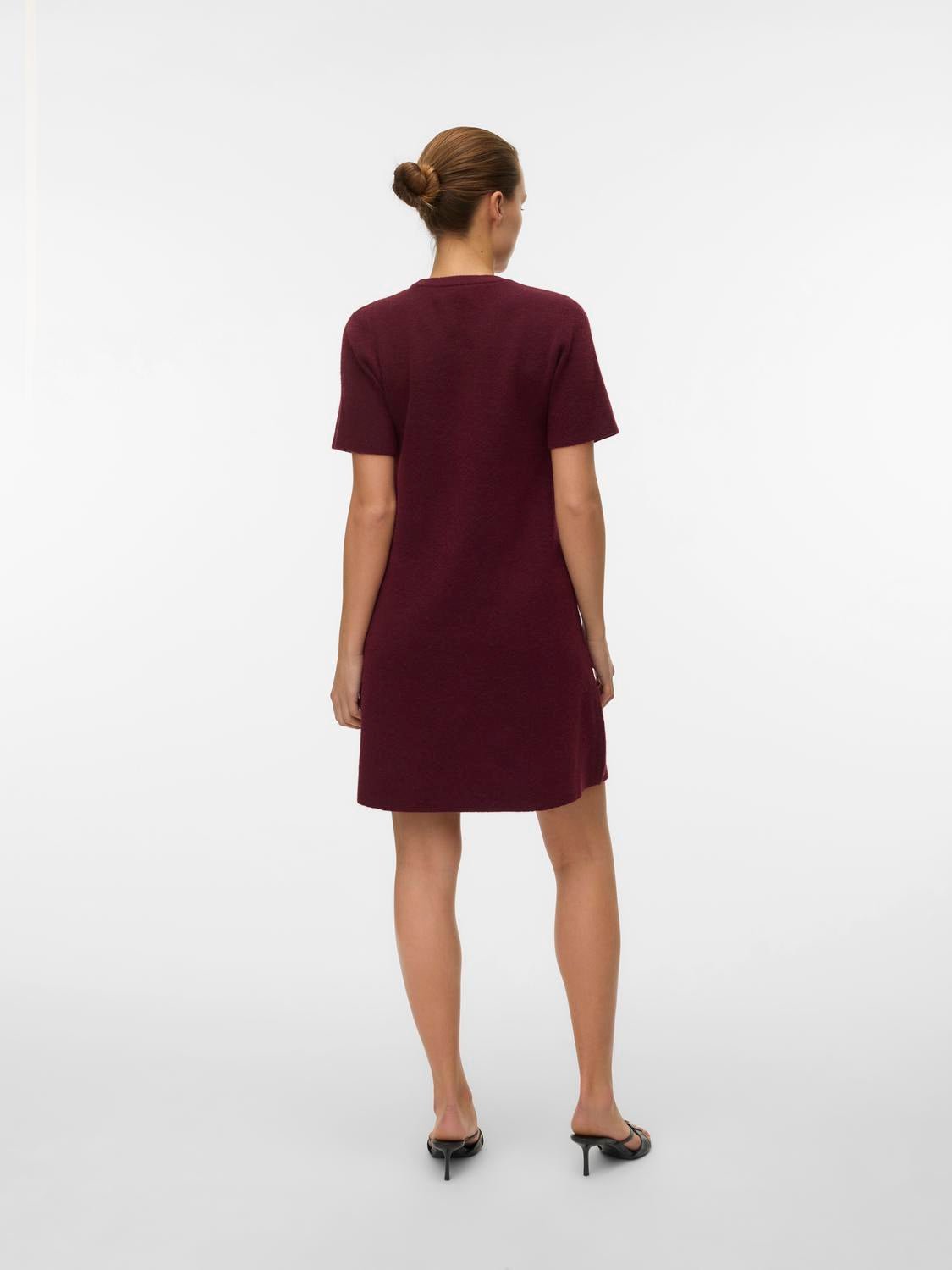 VMJOHANNA Midi Dress - Tawny Port - VERO MODA & VILA Bergvik